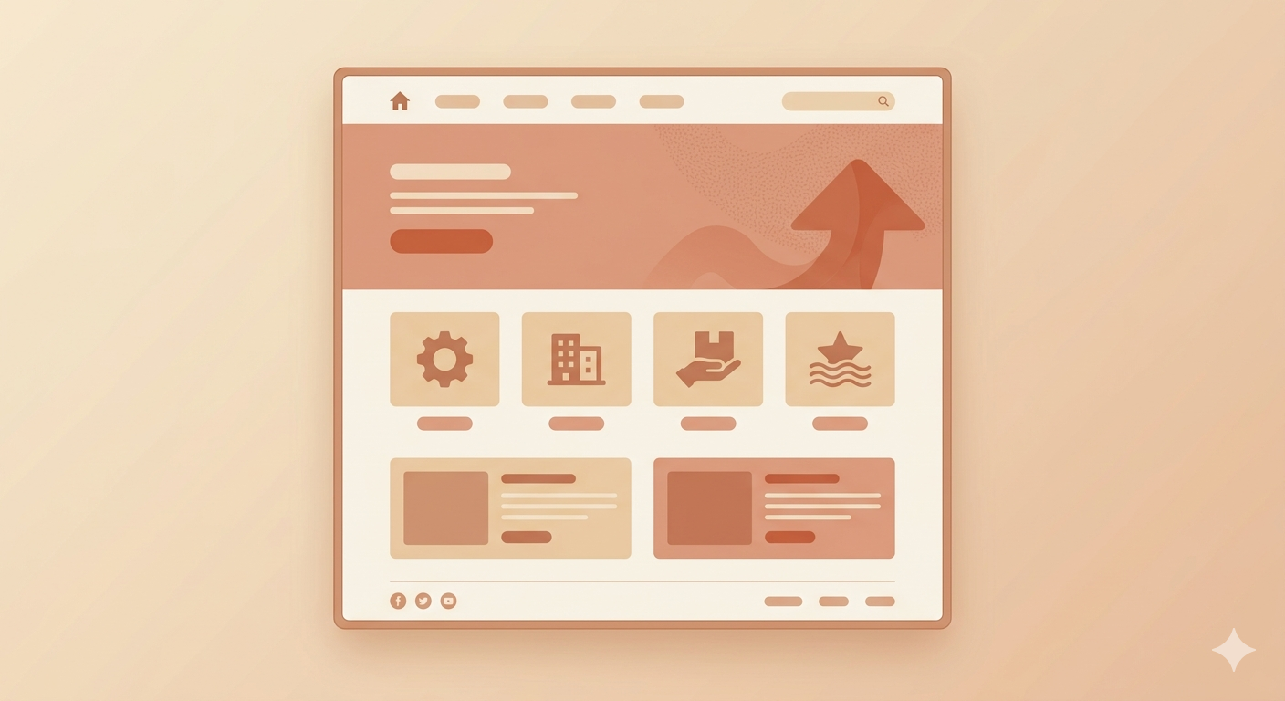 ホームページ改修による問い合わせ獲得のイメージ